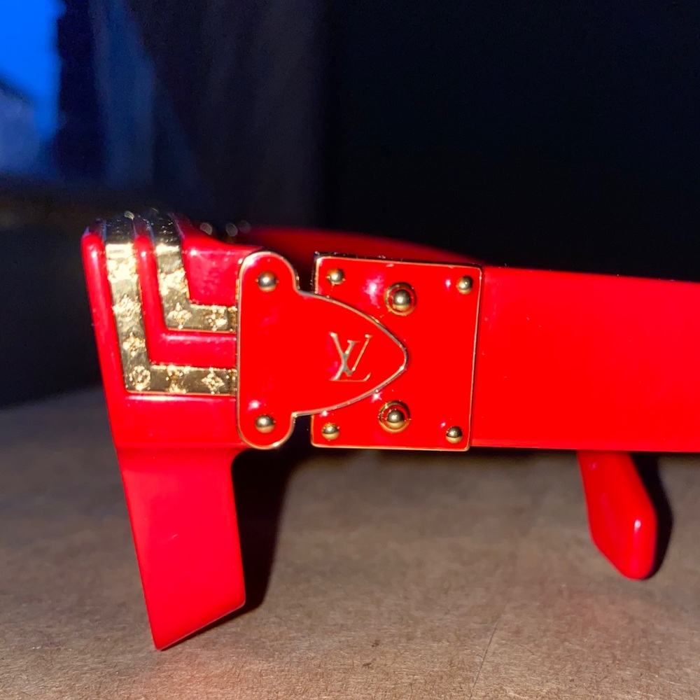 Louis Vuitton 1.1 Millionaire Red Sunglasses - Picture 5 of 10